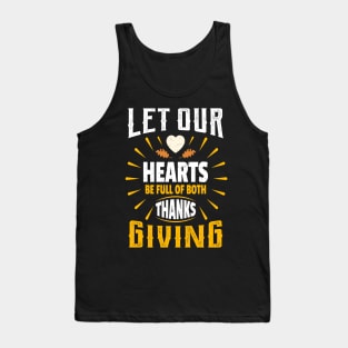 Let Our Thanks Giving Tank Top
